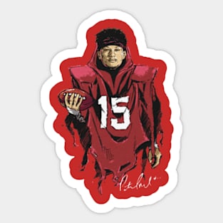 Patrick Mahomes Kansas City Grim Reaper Sticker